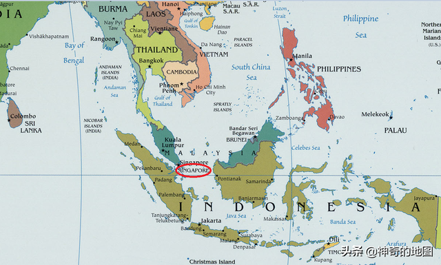 地图上的那些岛屿（19）新加坡（Singapore）