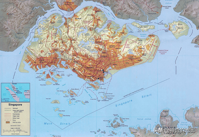 地图上的那些岛屿（19）新加坡（Singapore）