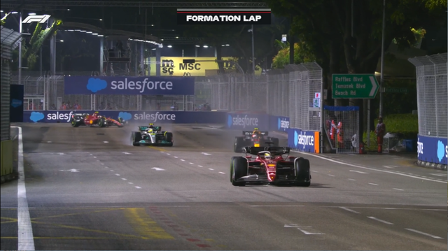F1新加坡大奖赛正赛：又是雨战！又是街道赛！又是Checo
