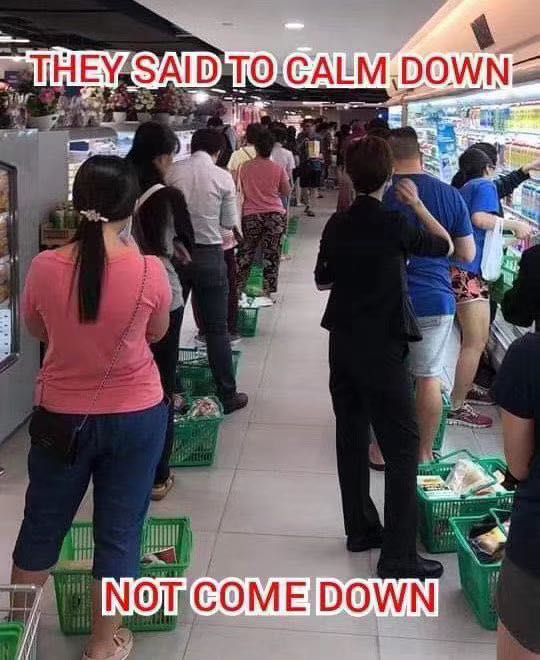 断供焦虑抢购潮，也在新加坡出现了