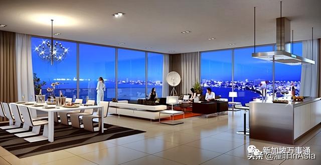 住在新加坡的顶层豪宅公寓是什么体验，网友：人均富豪的既视感