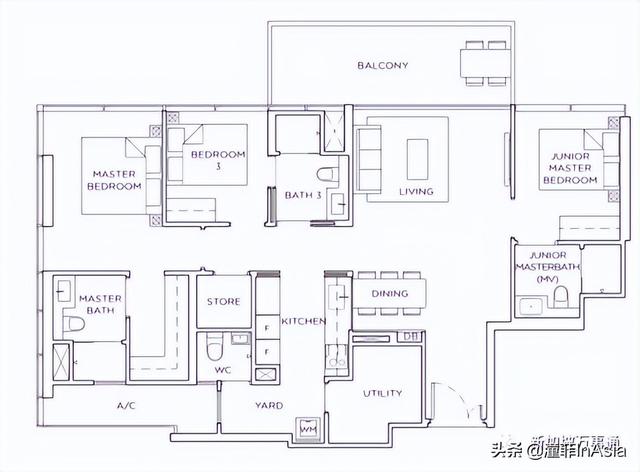 住在新加坡的顶层豪宅公寓是什么体验，网友：人均富豪的既视感