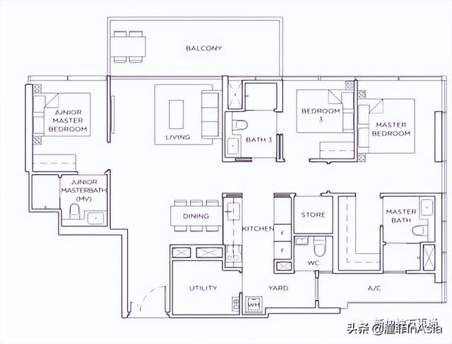 住在新加坡的顶层豪宅公寓是什么体验,网友:人均富豪的既视感