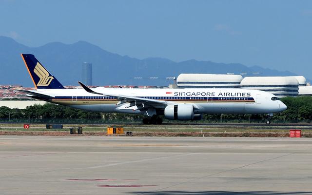 新加坡航空厦门-新加坡客运航线顺利首航