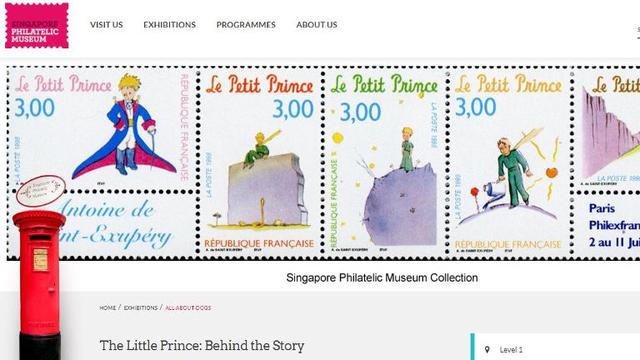 新加坡集邮馆举办《小王子》特展，不来看看吗