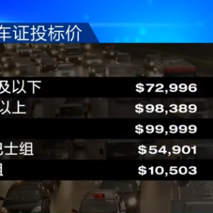 一张车牌就近$10万？！在新加坡买一辆车，总共要花多少钱？