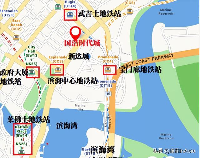 中央区繁华商业区域:武吉士(Bugis)公寓新盘大盘点