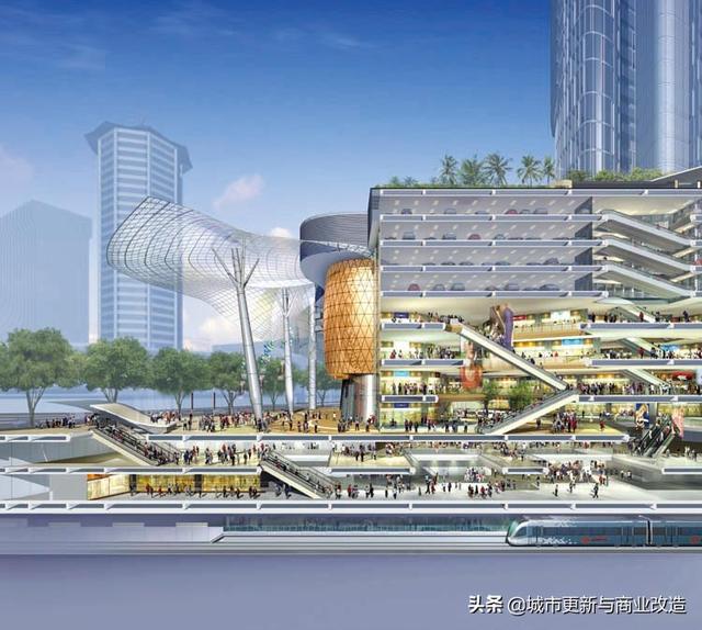 新加坡ION综合体规划设计手绘及SU模型-Benoy（贝诺）
