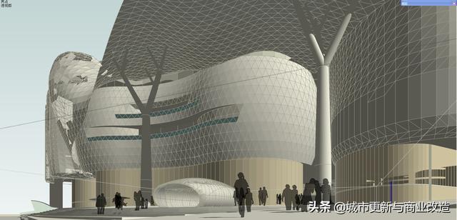 新加坡ION综合体规划设计手绘及SU模型-Benoy（贝诺）