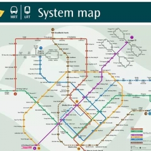 在新加坡，你一定看了假的MRT线路图