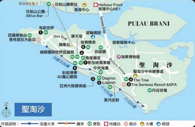 新加坡的欢乐世界 圣淘沙