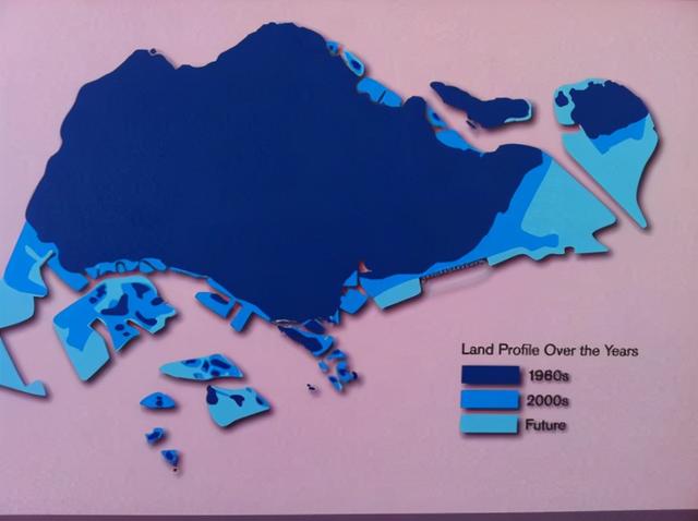 新加坡填海造陆：53年填海140平方公里，扩建了1/4的国土