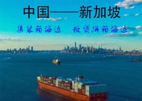 中国国内省心海运至新加坡
