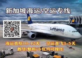 中国到新加坡空运专线物流-特价优惠空运-3天派送上门