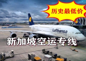 中国空运到新加坡订舱包机直飞樟宜机场双清送货上门